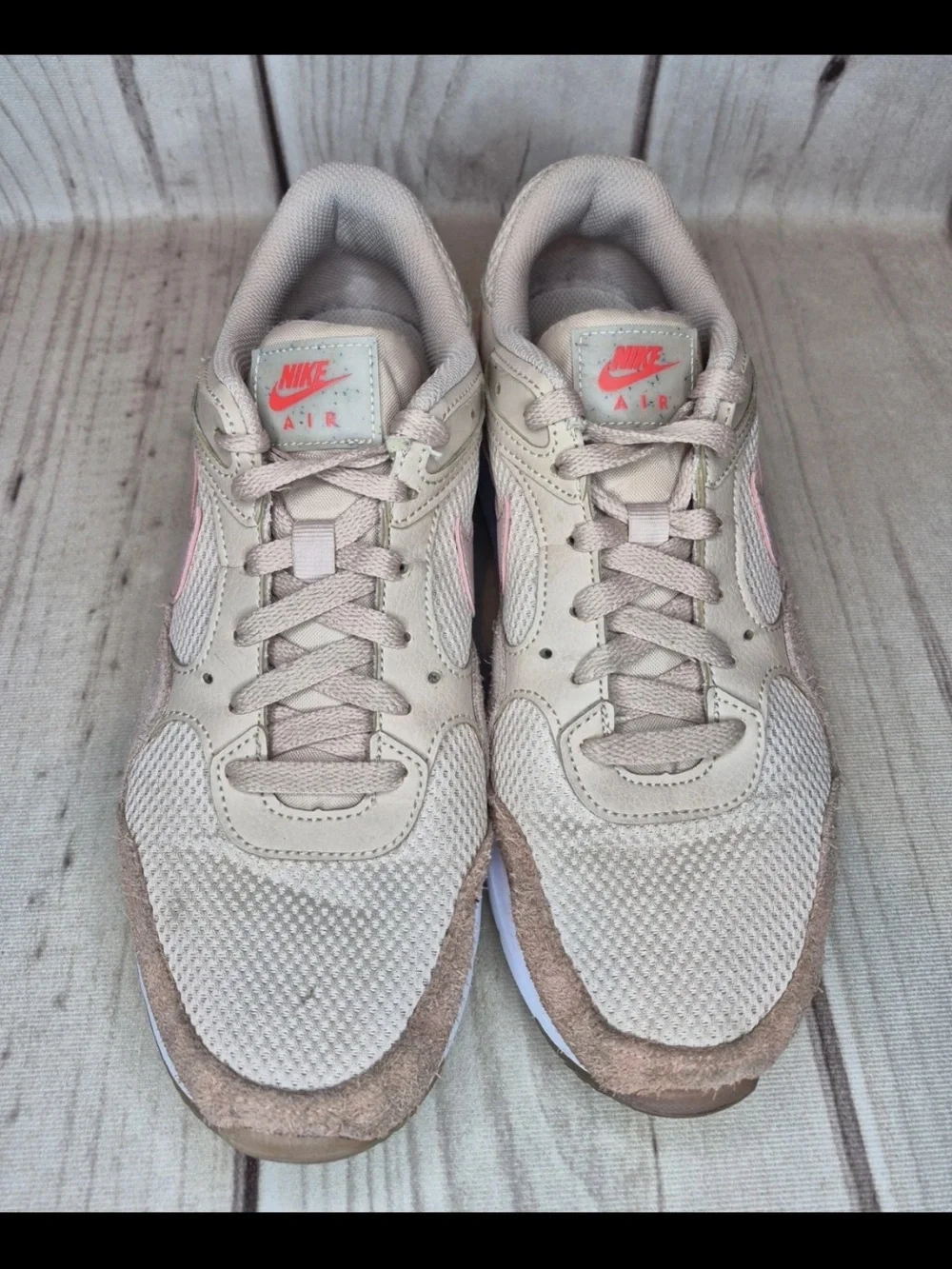 Nike Air Max SC Women's Size 11 Fossil Stone Pink Suede Sneakers Shoes